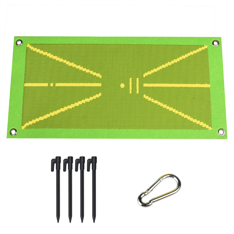 Golf Training Mat w Swing Path Feedback