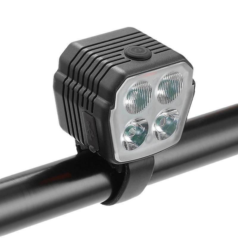 2-in-1 Cycling LED Light w Horn