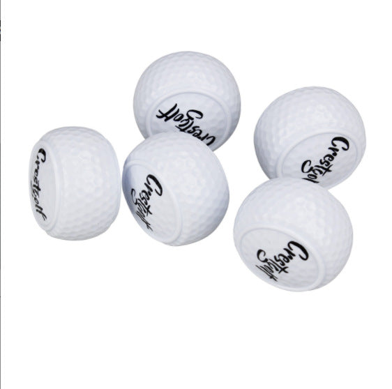 Flat Golf Ball Putting Training Aid